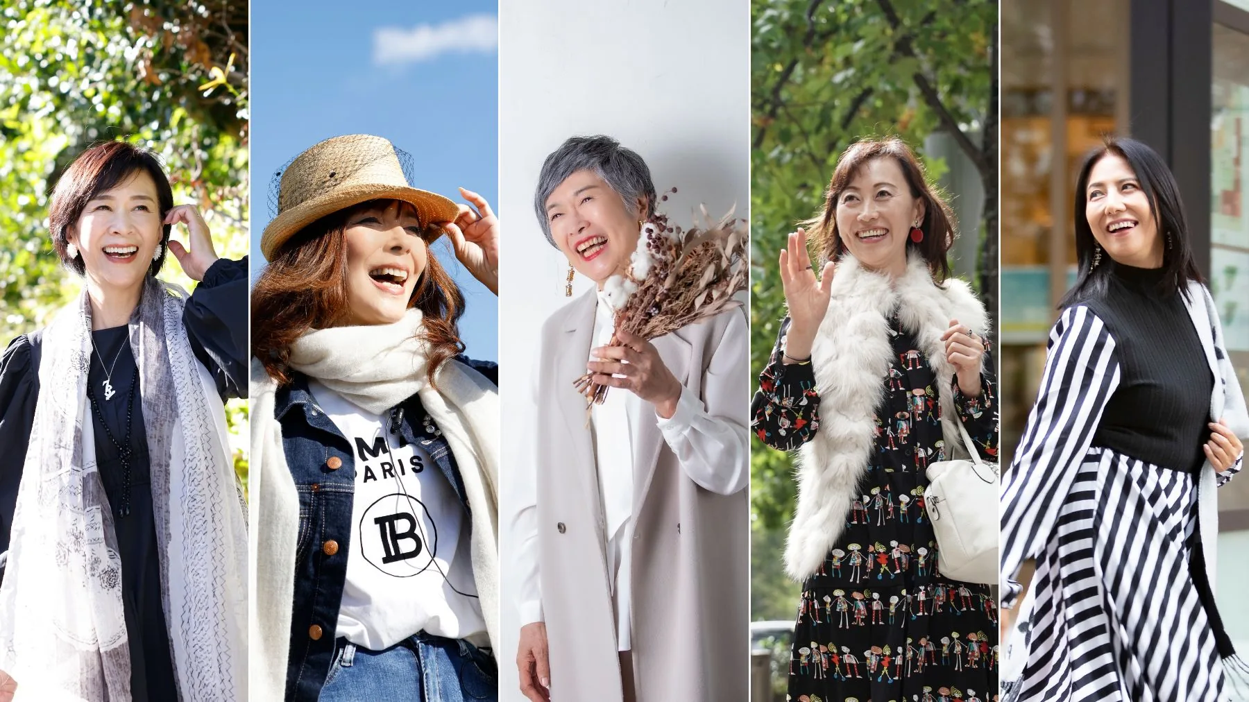 新大人メンバーのポートレート
